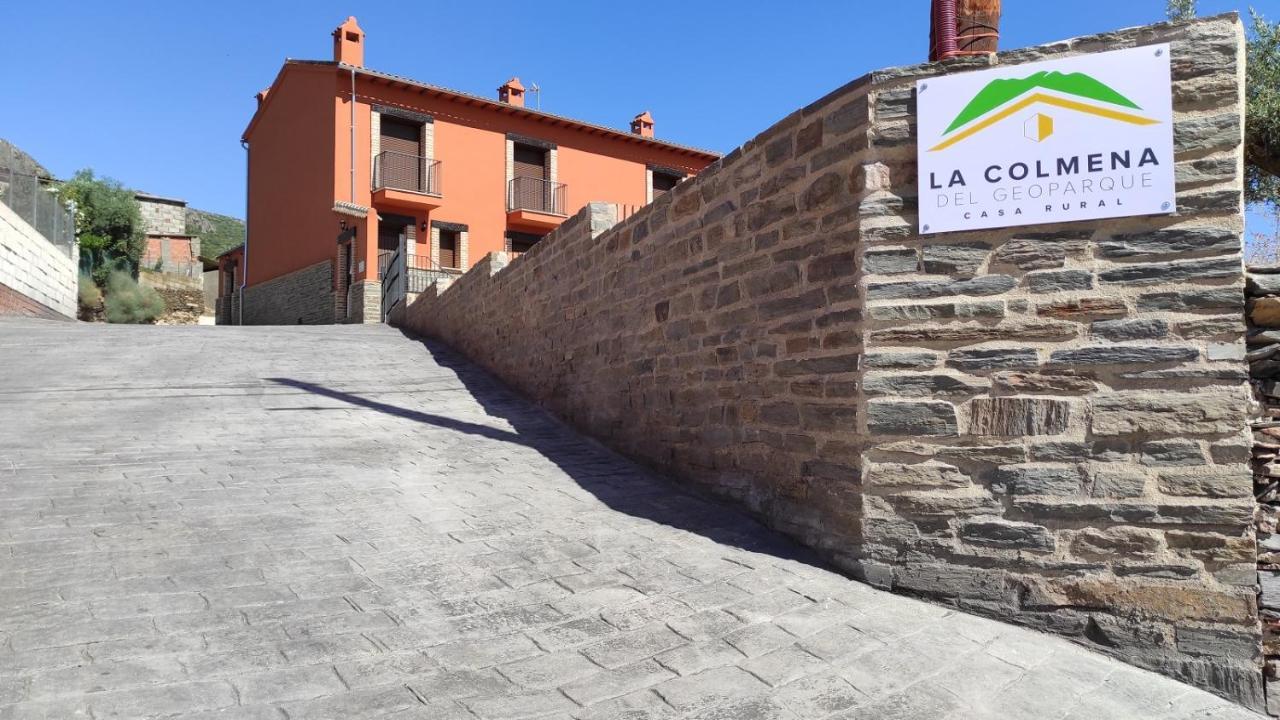 Casa Rural La Colmena Del Geoparque Navatrasierra Eksteriør billede